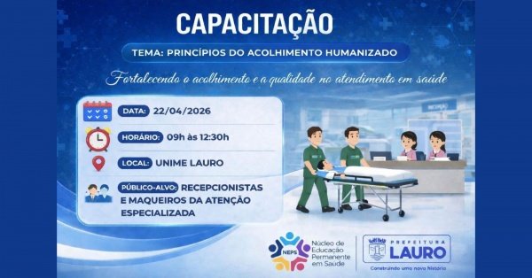 Imagem do evento Princípios do Acolhimento Humanizado