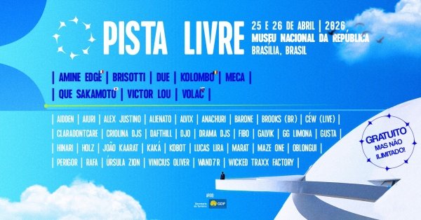 Imagem do evento FESTIVAL PISTA LIVRE