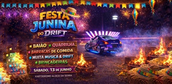 Imagem do evento MIDNIGHT - FESTA JUNINA DO DRIFT