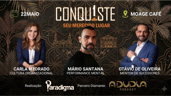 Imagem do evento Conquiste seu merecido Lugar