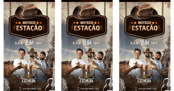 Imagem do evento Boteco Estação - Às margens do Lago