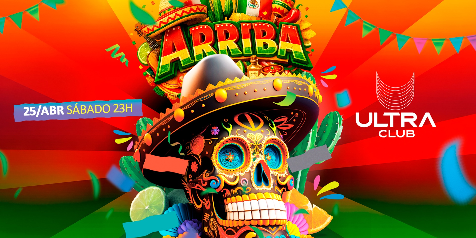 Image for the event: Arriba - Sábado