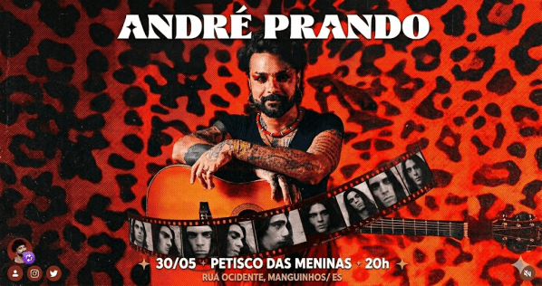 ANDRÉ PRANDO em Serra - Sympla