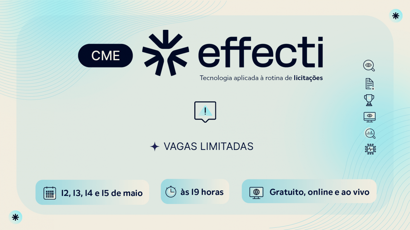 Effecti Certificação Minha Effecti Tecnologia aplicada à rotina de licitações ...