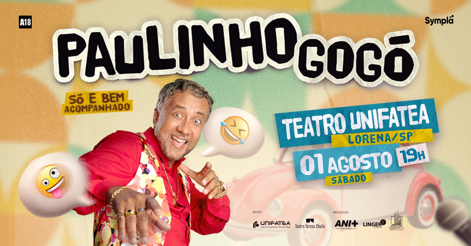 Paulinho Gogó - Só e Bem Acompanhado - Lorena