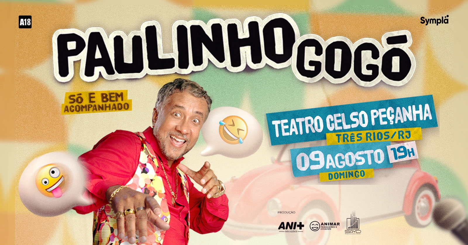 Paulinho Gogó - Só e Bem Acompanhado - Três Rios