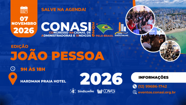 Imagem do evento CONASI CONFIANÇA João Pessoa 2026 - Congresso Nacional de Administradoras e Síndicos pelo Brasil