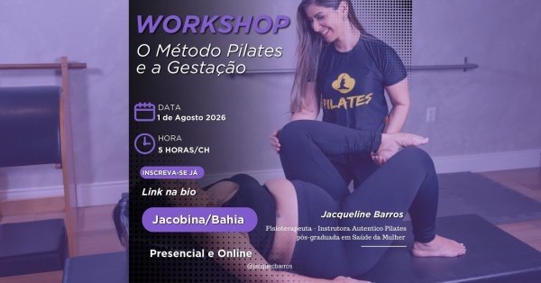 Imagem do evento O Método Pilates e a Gestação