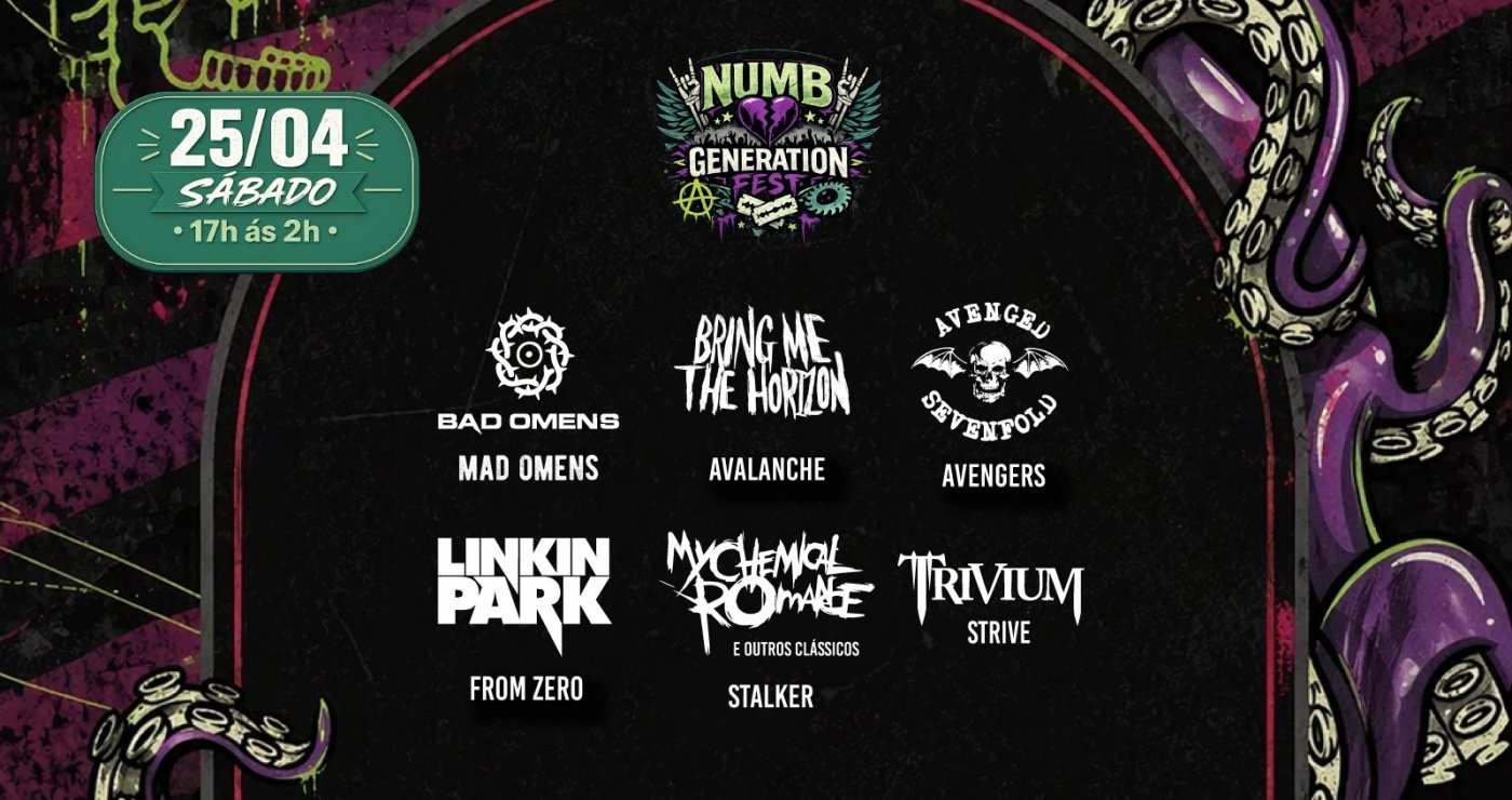 30/05 - Numb Generation Festival: My Chemical A Day To Remember
