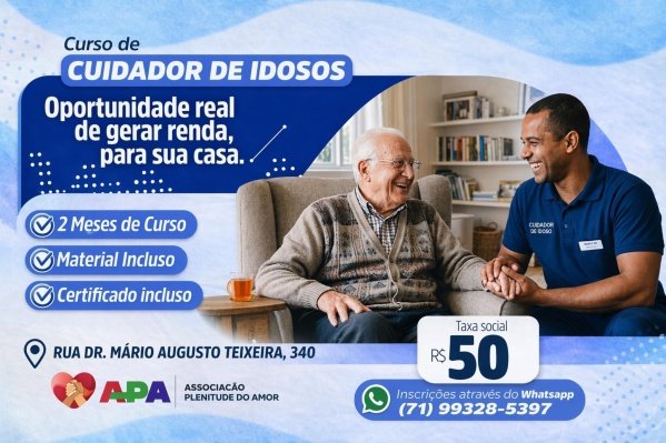 Imagem do evento Cuidador de Idosos