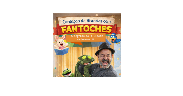 Imagem do evento CONTAÇÃO DE HISTÓRIAS COM FANTOCHES - 2° sessão
