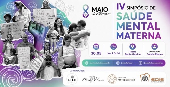 Imagem do evento IV Simpósio de Saúde Mental Materna de Campinas