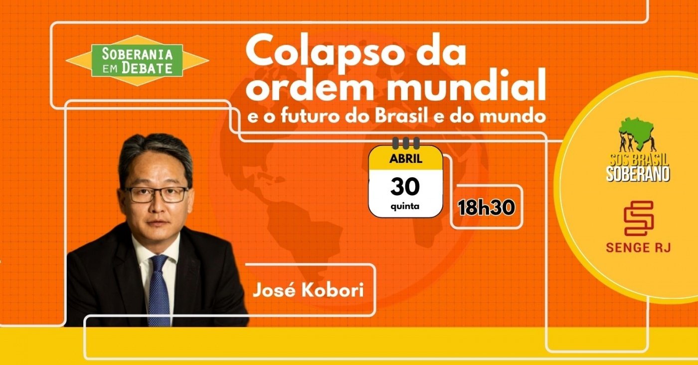 Colapso da Ordem Mundial e o futuro do Brasil e do mundo em Rio de ...