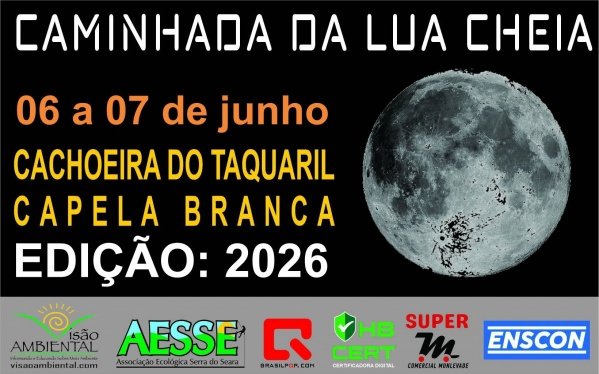 Imagem do evento Caminhada Ecológica da Lua Cheia