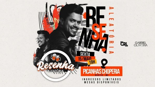 Imagem do evento RESENHA ALEATÓRIA
