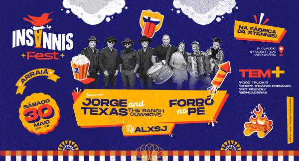 Imagem do evento Insannis Fest Arraiá 2026