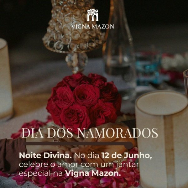 Imagem do evento NOITE DIVINA  JANTAR ESPECIAL DE DIA DOS NAMORADOS