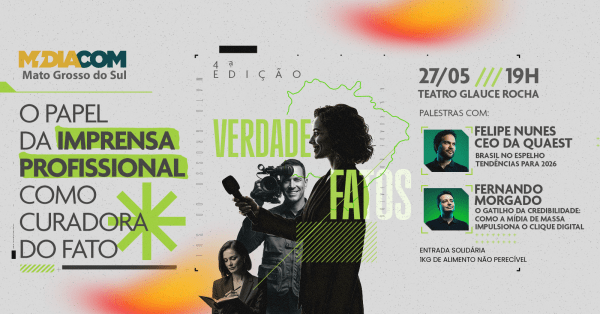 Imagem do evento 4º Fórum Midiacom MS | O papel da imprensa profissional comprometida com os fatos