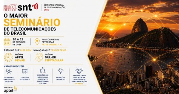 Imagem do evento SNT XXII 2026 | 20/10 a 22/10 | Rio de Janeiro - RJ