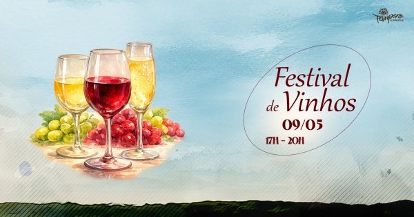 Imagem do evento Festival de Vinhos do Tempero do Mangue - 09/05 de 17h às 20h (Novo Horário)