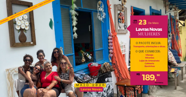 Imagem do evento Bate Volta Lavras  Novas