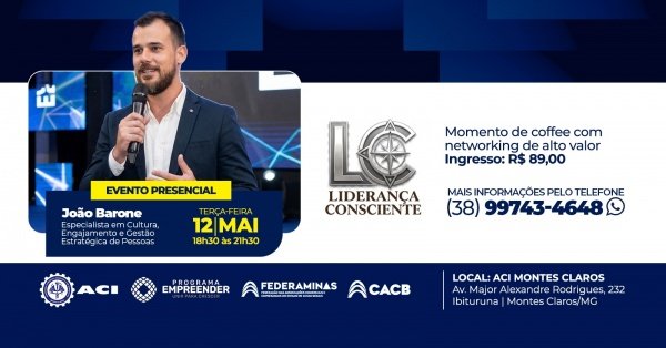 Imagem do evento Liderança Consciente - Evento Presencial