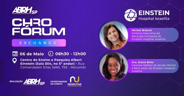 Imagem do evento CHRO Exchange - Einstein Hospital Israelita