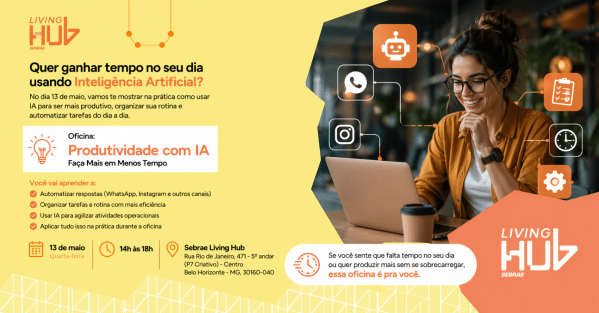 Imagem do evento Produtividade com IA: Faça Mais em Menos Tempo