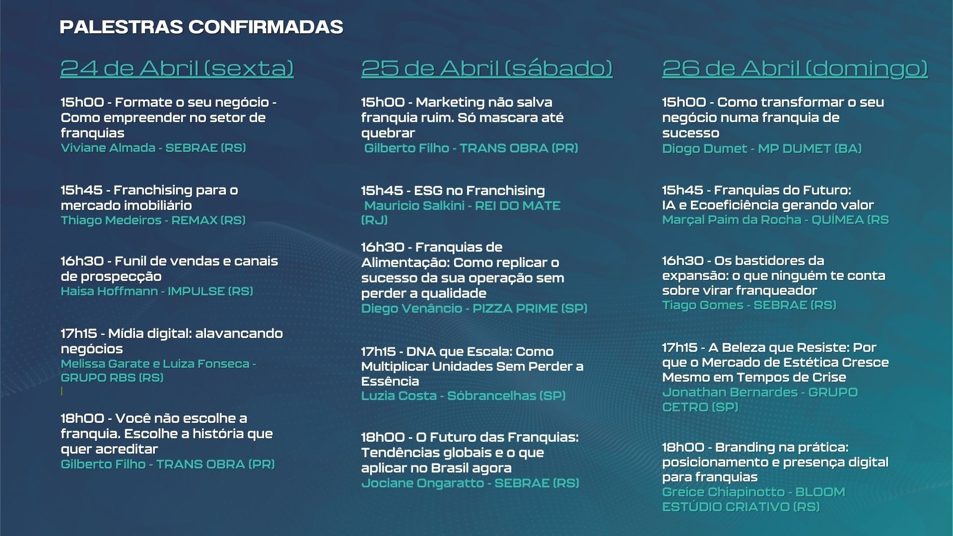Imagem 2 da descrição do evento