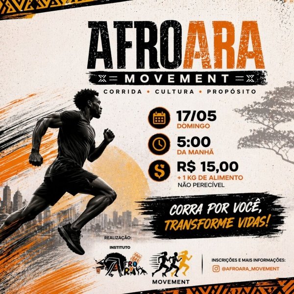 Imagem do evento Afroara Movement
