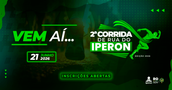 Imagem do evento 2ª CORRIDA DE RUA DO IPERON