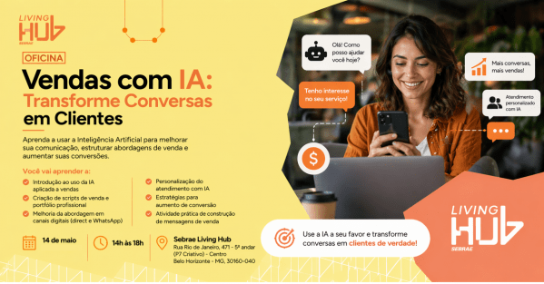 Imagem do evento Vendas com IA: Transforme Conversas em Clientes