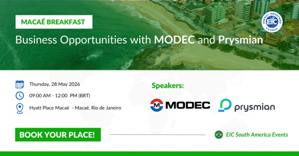 Imagem do evento Macaé Breakfast: Business Opportunities with MODEC  and Prysmian