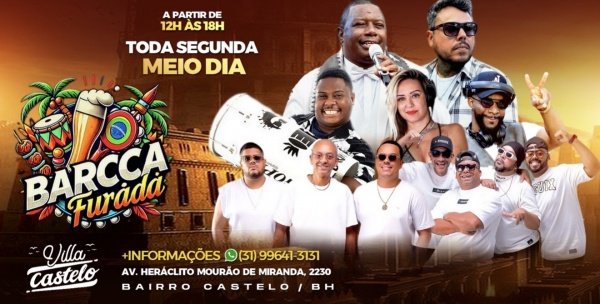Imagem do evento 25/05 SAMBA DA BARCA FURADA COM FABINHO DO TERREIRO