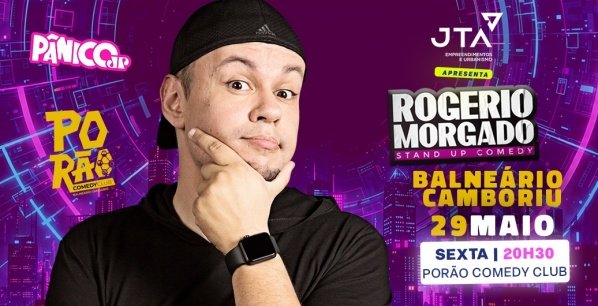 Imagem do evento Rogerio Morgado no Porão Comedy BC