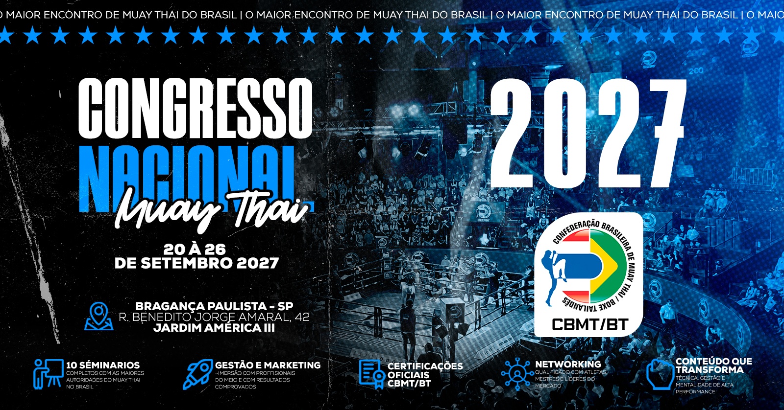 Congresso Nacional de Muay Thai - 2027