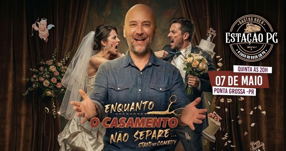 Stand-up Comedy no Estação PG - Marco Zenni em Ponta Grossa - Sympla
