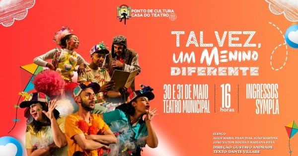 Imagem do evento Talvez, um menino diferente