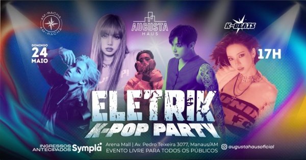 Imagem do evento ELETRIK - KPOP PARTY |24/MAI