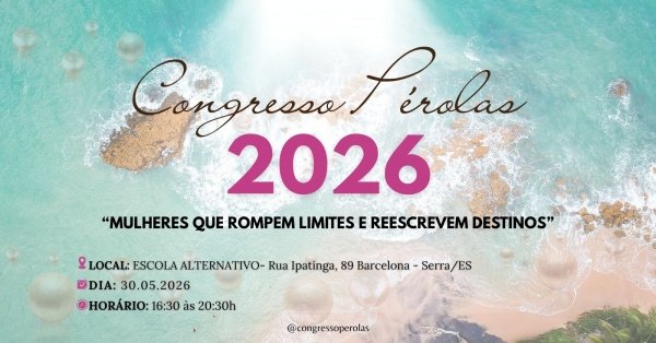 Imagem do evento CONGRESSO PÉROLAS 2026