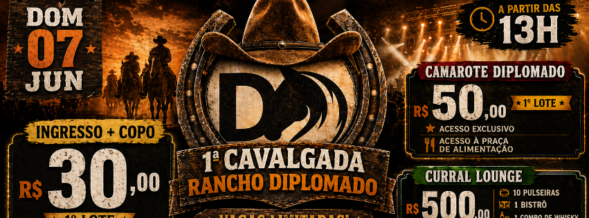 CAVALGADA RANCHO DIPLOMADO - Brasília, DF