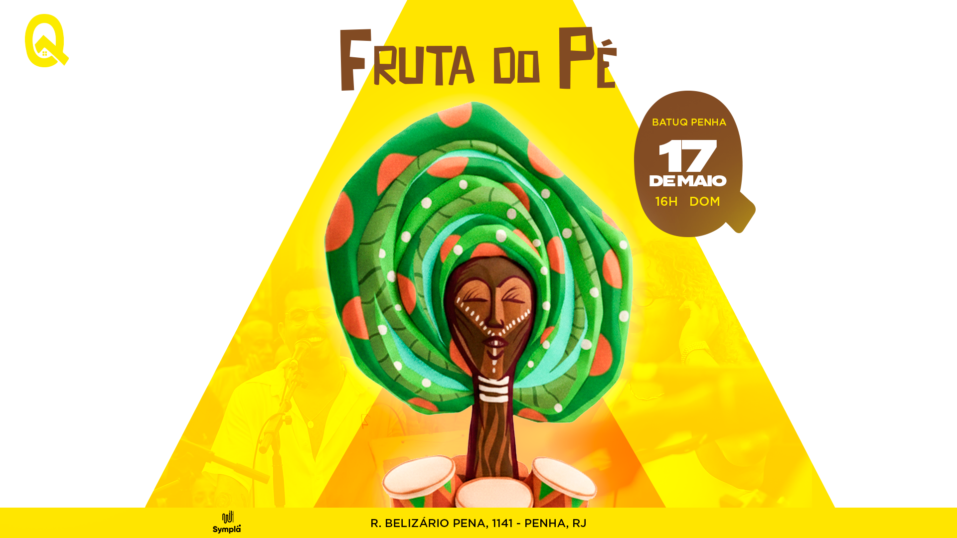 FRUTA DO PÉ na BATUQ!!