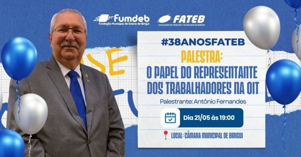 Imagem do evento Palestra: O Papel do Representante dos Trabalhadores na OIT