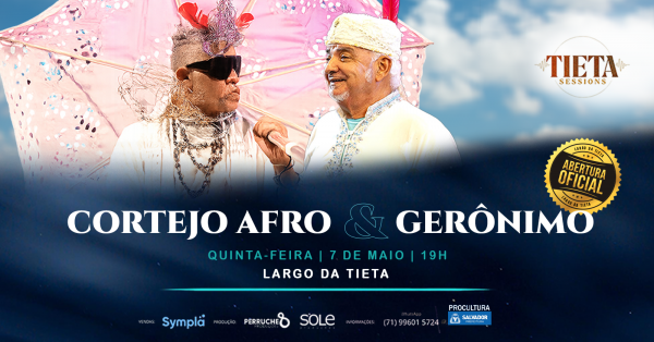 Imagem do evento Cortejo Afro & Gerônimo