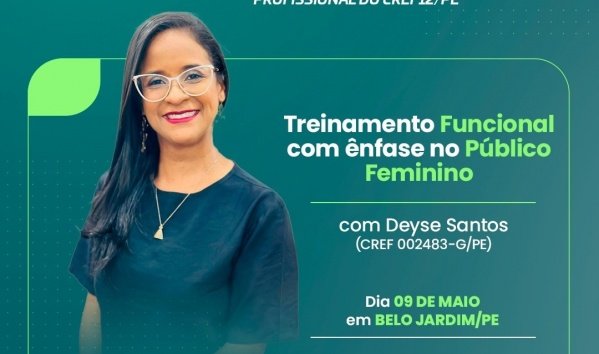 Imagem do evento Treinamento funcional com ênfase no público feminino