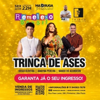 TRINCA DE ASES - DIEGO OLIVEIRA - JANAYNA PEREIRA - NANDO DO
