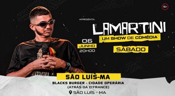 Imagem do evento LAMARTINI - UM SHOW DE COMÉDIA