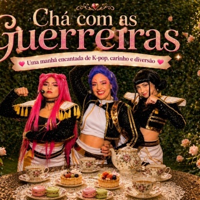 【プレミア】cordelia(花たん)『CHERS PETITS CHATS』 Chá com as guerreiras em Jaboatão dos Guararapes - Sympla