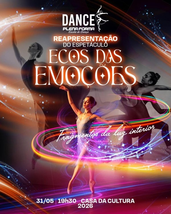 Imagem do evento Reapresentação do Espetáculo - 37º Festival de Danças da Plena Forma-Academia