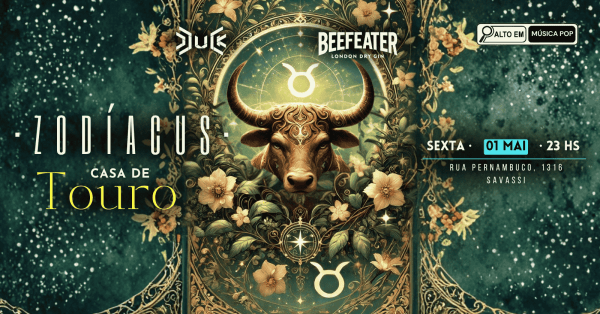 Imagem do evento ZODIACUS - CASA DE TOURO